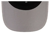 Casquette ajustable extensible à boutons-pression New Era gris chiné USMNT 9SEVENTY pour homme