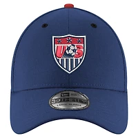 Casquette New Era bleu marine USMNT Retro 39THIRTY Flex pour homme