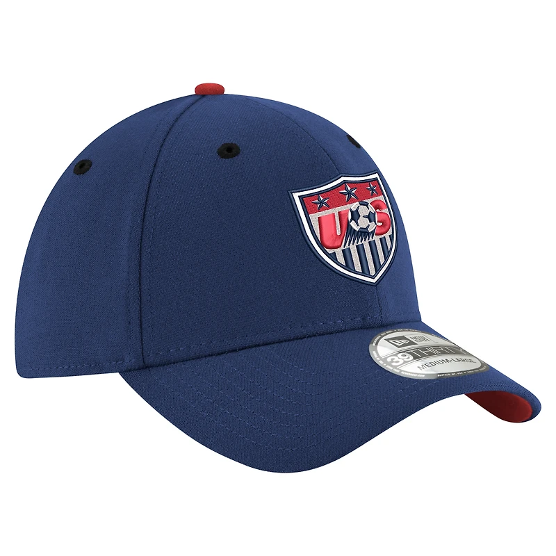 Casquette New Era bleu marine USMNT Retro 39THIRTY Flex pour homme
