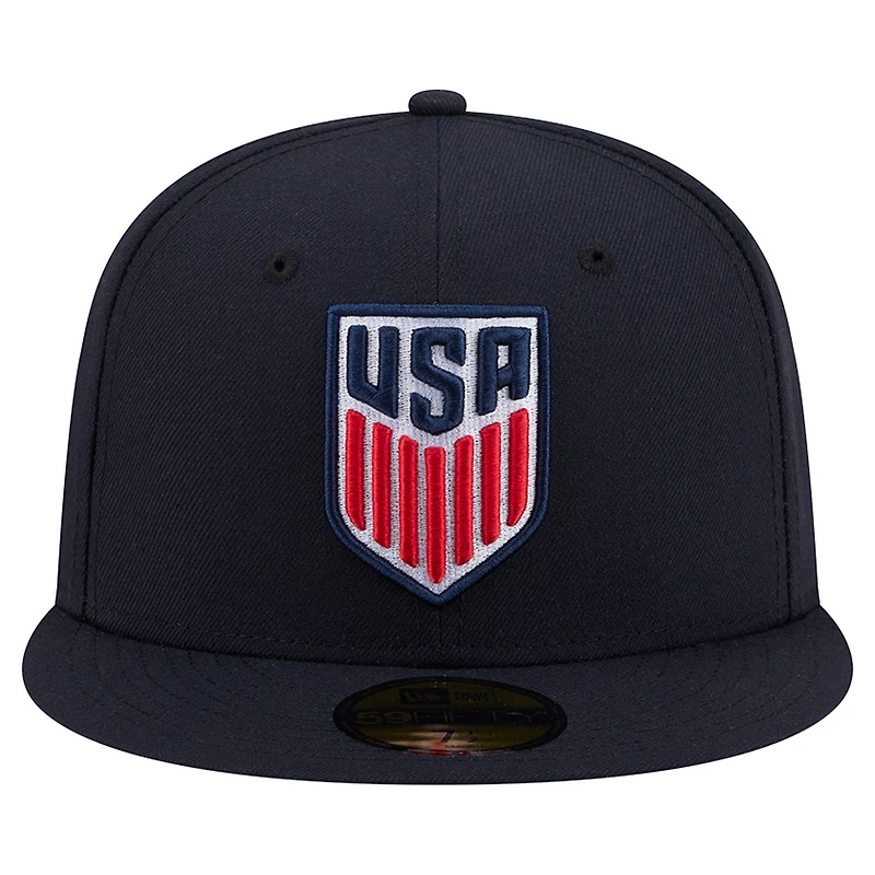 Men's New Era Navy USMNT 59FIFTY Fitted Hat