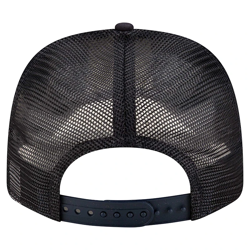 Casquette ajustable extensible à boutons-pression New Era bleu marine USMNT Labeled 9SEVENTY Trucker pour homme