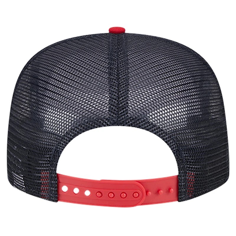Men's New Era Navy USMNT Throwback Golfer Snapback Hat