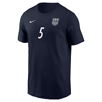 Men's Nike Antonee Robinson Navy USMNT Away Name & Number T-Shirt