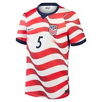 Men's Nike Antonee Robinson White USMNT 2026 Home Stadium Replica Jersey