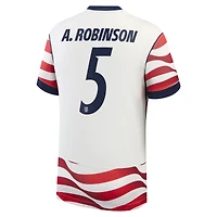 Men's Nike Antonee Robinson White USMNT 2026 Home Stadium Replica Jersey