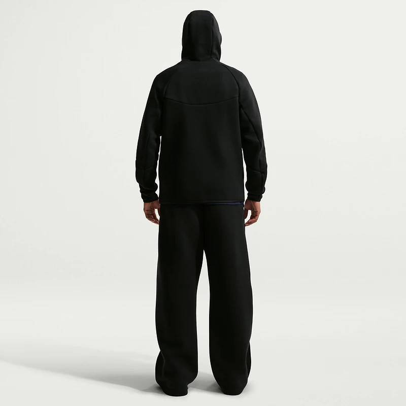 Sweat à capuche zippé Nike Tech Fleece Windrunner noir pour homme, édition USMNT 2026