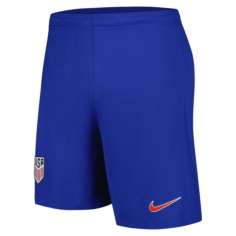 Short Nike bleu USMNT 2025 Domicile Stadium pour homme