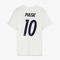 Men's Nike Christian Pulisic Cream USMNT Home Name & Number T-Shirt