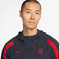 Men's Nike Navy USMNT 2026 Energy Dri-FIT Full-Zip Hooded Jacket