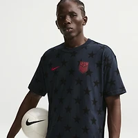 T-shirt Nike bleu marine pour homme, imprimé intégral USMNT