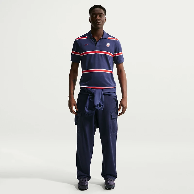 Men's Nike Navy USMNT Dri-FIT Polo