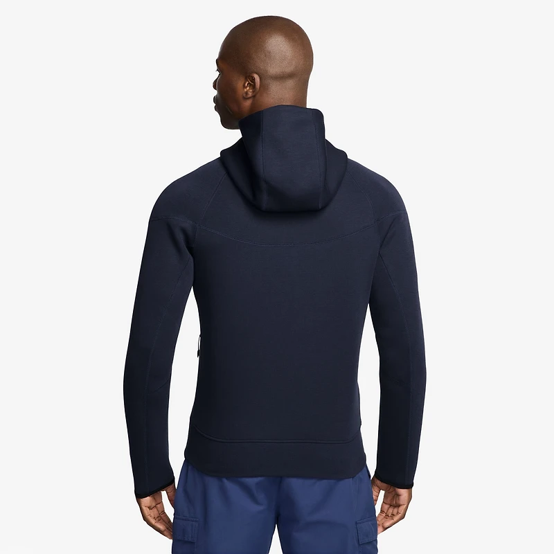 Men's Nike Navy USMNT Tech Fleece Full-Zip Hoodie