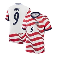 Men's Nike Ricardo Pepi White USMNT 2026 Home Match Authentic Jersey