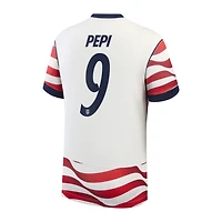 Maillot réplique domicile Nike Ricardo Pepi blanc USMNT 2026 pour homme