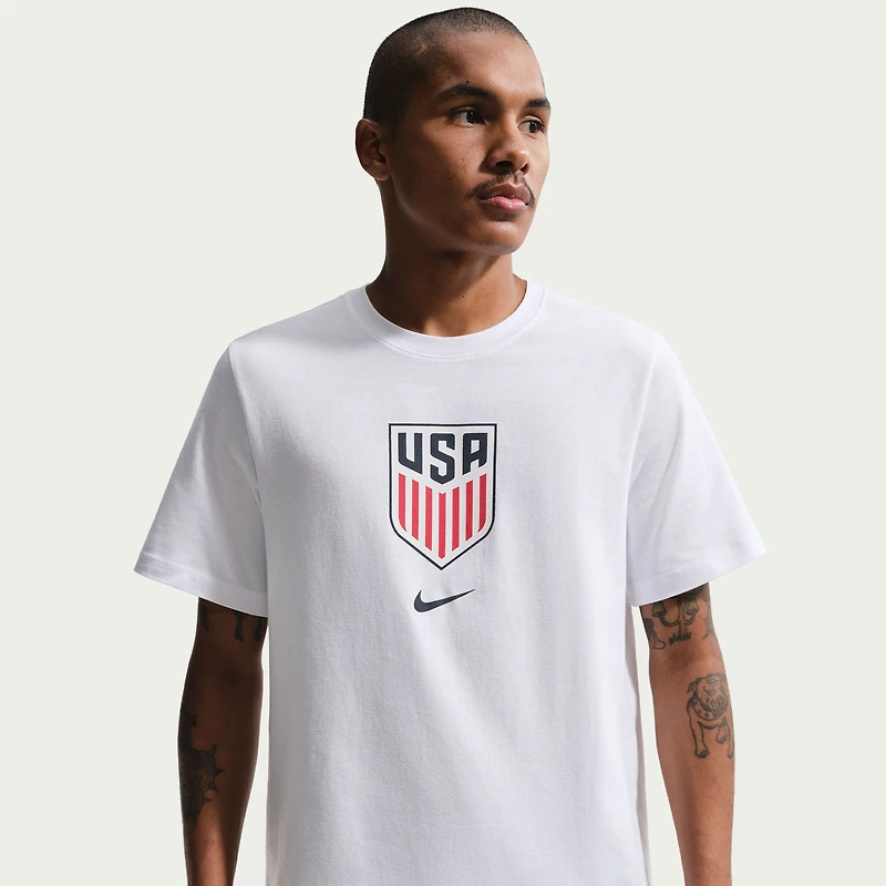 Men's Nike White USMNT Crest T-Shirt