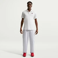 Men's Nike White USMNT Dri-FIT Victory Solid Polo