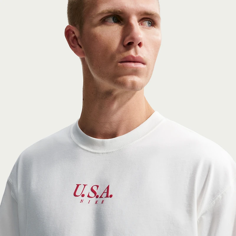 Men's Nike White USMNT Flag T-Shirt