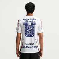 Men's Nike White USMNT x VAA 2026 Dri-FIT Pre-Match Top