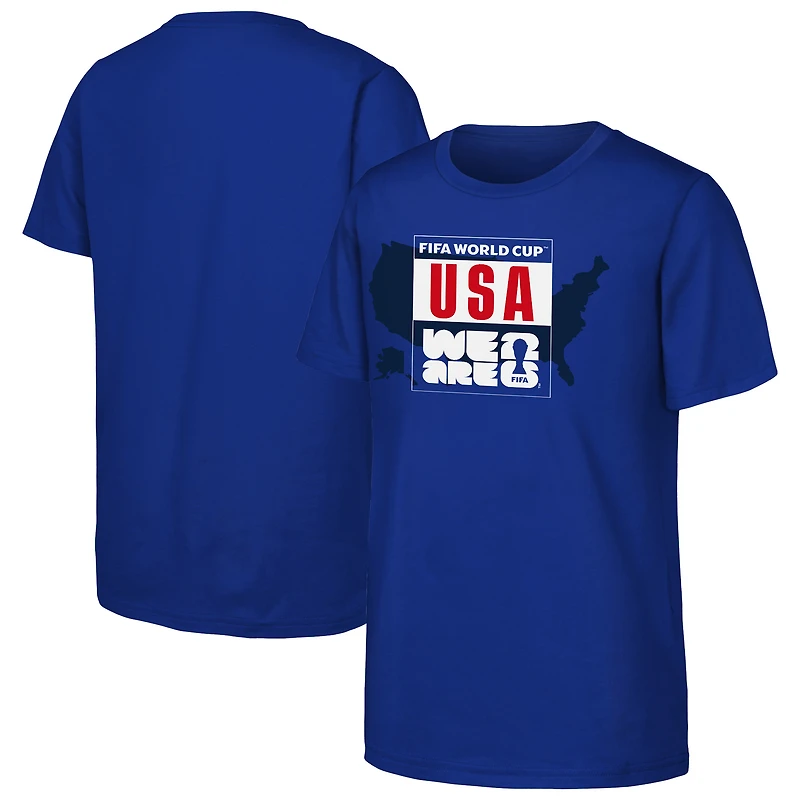 Men's Outerstuff Blue USA FIFA World Cup 2026 T-Shirt