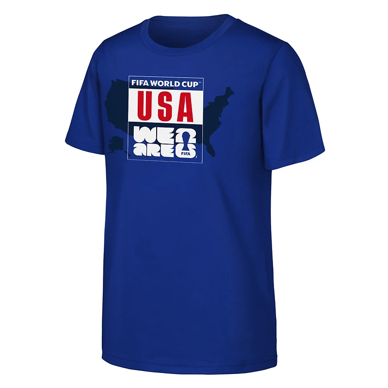 Men's Outerstuff Blue USA FIFA World Cup 2026 T-Shirt