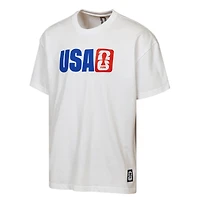 T-shirt oversize blanc Outerstuff USA pour homme