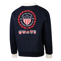 Men's Sport Design Sweden  Navy USMNT Classic Rugger Sweatshirt