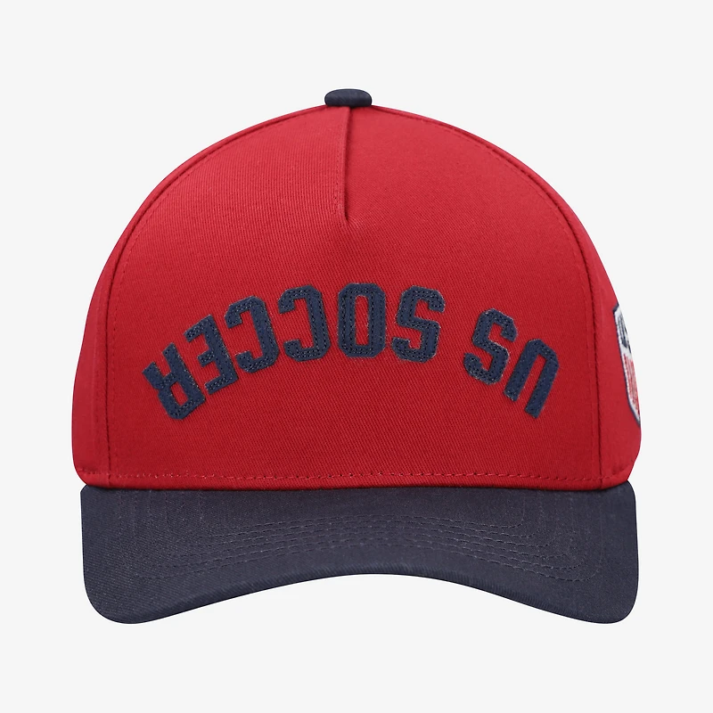 Men's Sport Design Sweden Red USMNT Lifestyle A-Frame Adjustable Hat