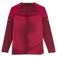 Maillot Nike rouge autographié par Tim Howard de l'USMNT - Signature sur le devant