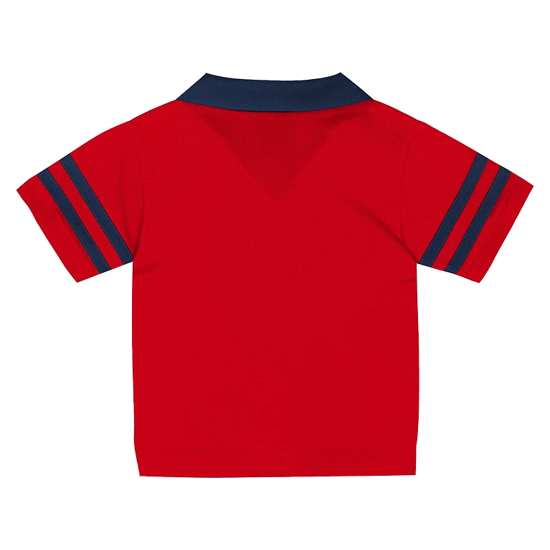 Ensemble haut et short Charming Dude rouge/bleu marine pour tout-petits USMNT