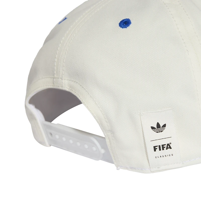 Casquette unisexe adidas blanche/rouge avec motif USMNT Coupe du Monde 1994