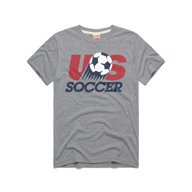 Unisex Homage Gray U.S. Soccer 1993 Crest Tri-Blend T-Shirt