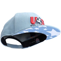 Casquette snapback unisexe bleu clair USMNT Making History