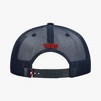 Casquette trucker unisexe USMNT Atmosphere bleu marine ajustable