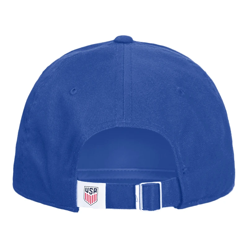 Casquette ajustable Nike Royal USMNT Club unisexe