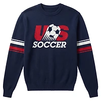 Unisex Uscape Apparel Navy USMNT Retro Knit Sweatshirt