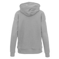 Sweat à capuche gris Levelwear USMNT Podium Mascot pour femme