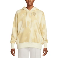 Sweat à capuche oversize en polaire Nike USMNT Phoenix pour femme crème