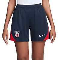Short Nike USMNT 2024 Strike Performance pour femme bleu marine