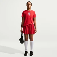 Women's Nike Red USMNT Crest T-Shirt