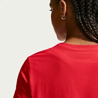 Women's Nike Red USMNT Crest T-Shirt
