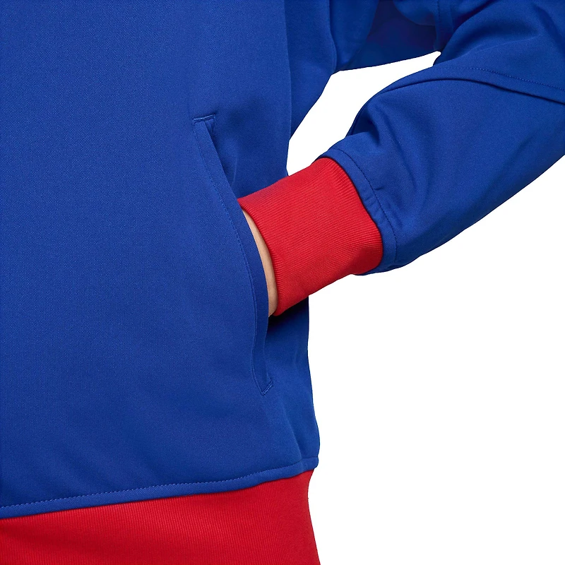 Veste entièrement zippée Nike Royal USMNT 2024 Academy Pro Anthem pour femme