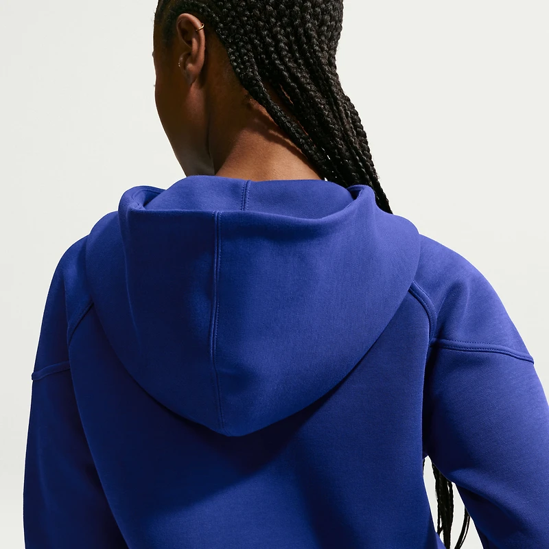 Sweat à capuche zippé Nike Royal USMNT Tech Fleece Windrunner pour femme