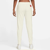 Pantalon Nike USMNT Club Fleece mi-haut blanc pour femme
