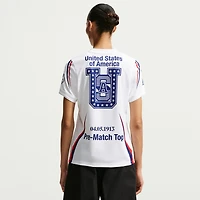 Women's Nike White USMNT x VAA 2026 Dri-FIT Pre-Match Top
