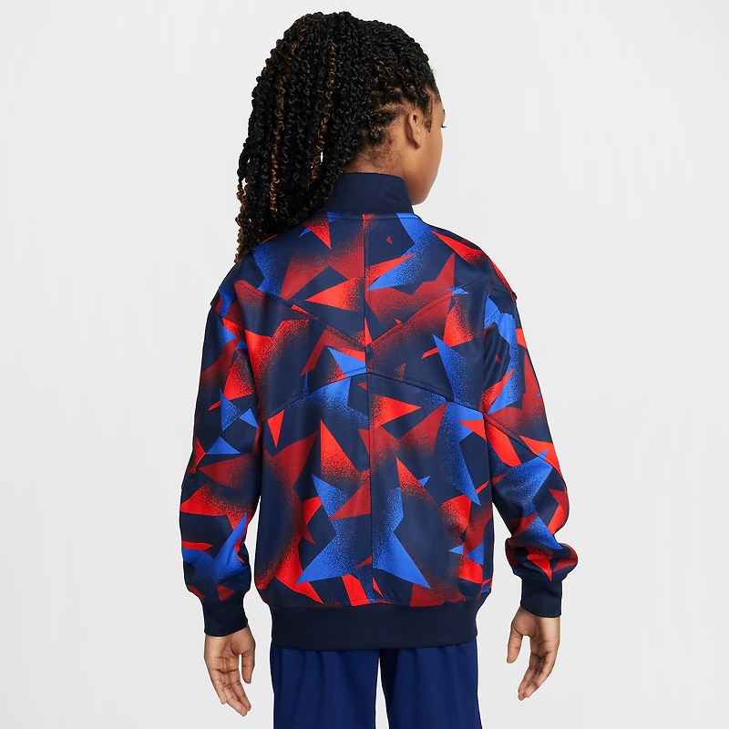 Veste zippée Nike Navy USMNT 2025 Academy Pro Anthem pour jeune