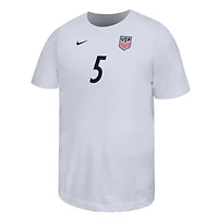 Youth Nike Antonee Robinson White USMNT Home Name & Number T-Shirt