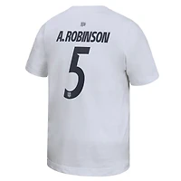 T-shirt domicile Nike Antonee Robinson blanc USMNT pour enfant, nom et numéro
