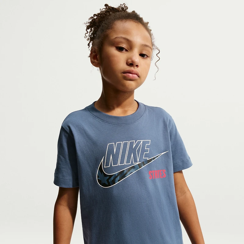 Youth Nike Blue USMNT Futura T-Shirt