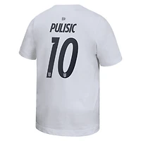 Youth Nike Christian Pulisic White USMNT Home Name & Number T-Shirt