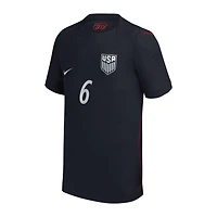 Maillot authentique extérieur Nike Diego Luna bleu USMNT 2026/27 pour enfant